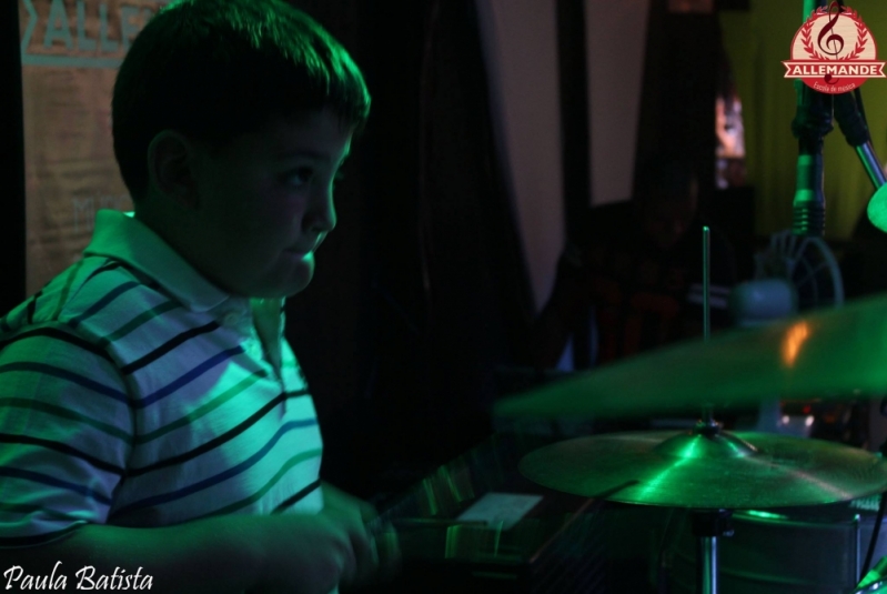 Aula de Bateria Valores em Cachoeirinha - Curso de Bateria Preço