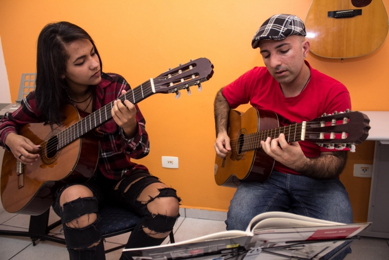 Aula de Violão Onde Tem no Tremembé - Aula de Violão Valor