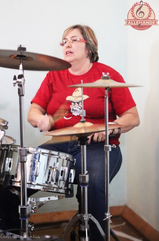 Aulas de Bateria Quais Os Valores no Jaçanã - Curso de Bateria