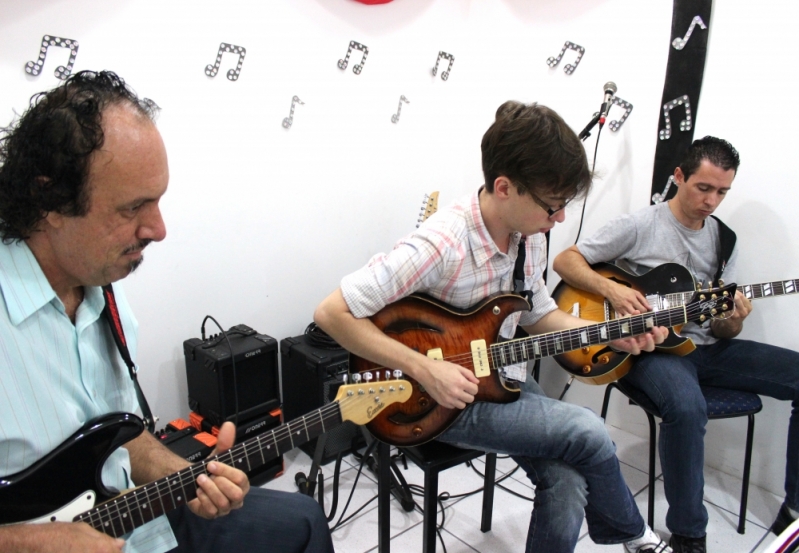 Escola de Guitarra na Lauzane Paulista - Escola de Guitarra