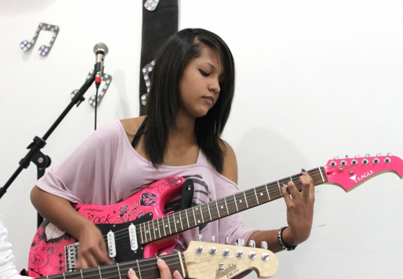 Escola de Guitarra Onde Achar em Brasilândia - Aula de Guitarra na Zona Norte