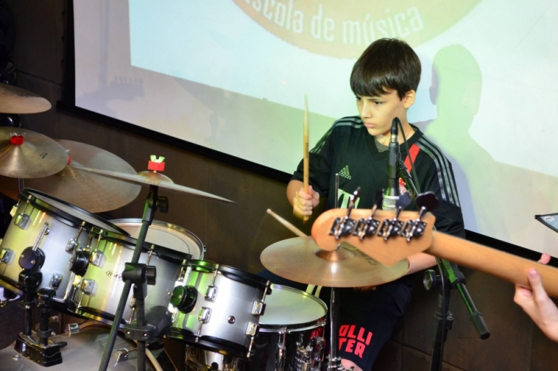 Onde Achar uma Escola para Aula de Bateria no Jaçanã - Curso de Bateria Preço