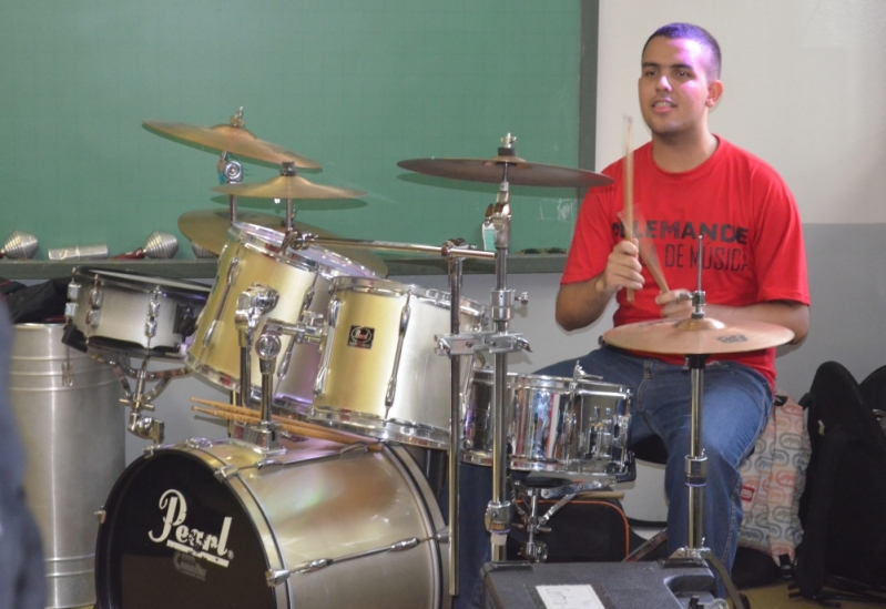 Onde Localizar Aula Particular de Bateria Barato em Cachoeirinha - Aula de Bateria no Carandiru