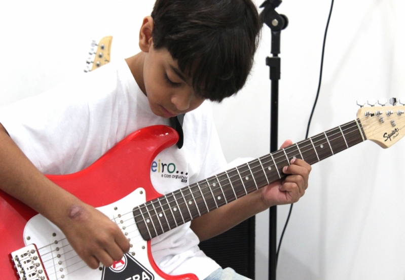 Onde Tem Escola de Guitarra na Vila Medeiros - Escola de Guitarra