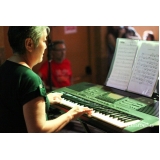 Aula de teclado avançado onde localizar na Vila Gustavo