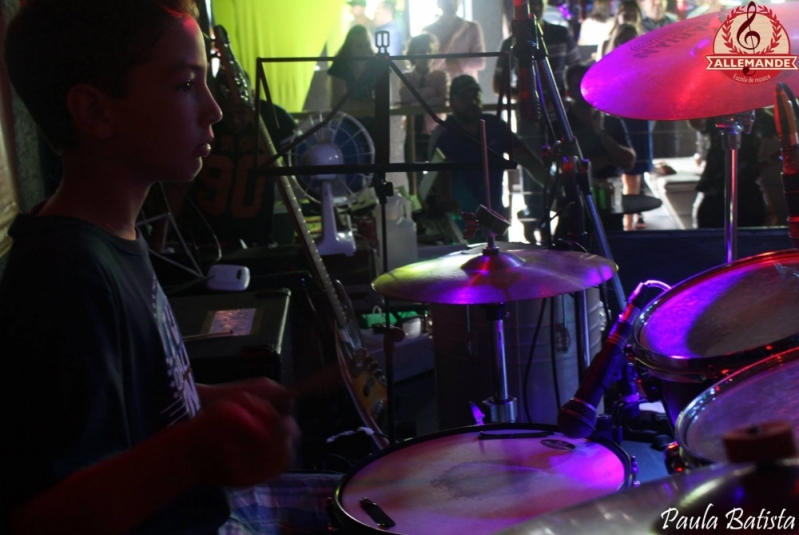 Valor Escola para Aula de Bateria na Casa Verde - Escola para Aula de Bateria